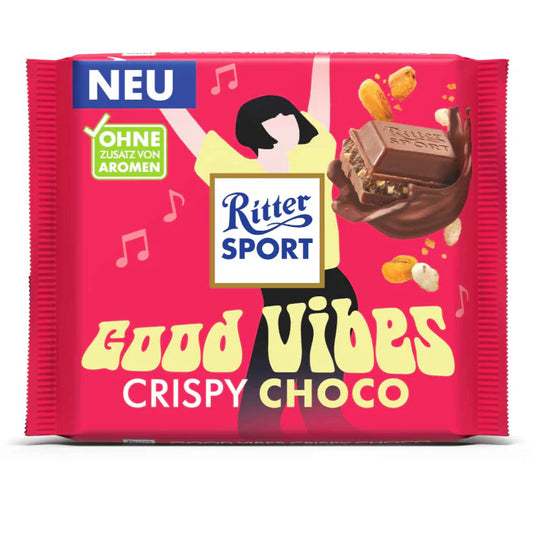 Ritter Sport Good Vibes Crispy Choco 100g
