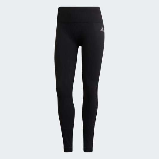 Legging Adidas Performance AEROKNIT - Femme noir