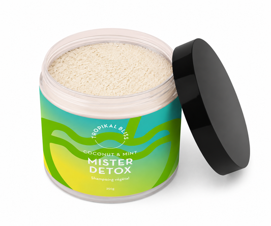Tropikal Bliss - Shampoing poudre Mister Detox Coconut Mint 250g