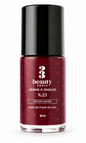 23 Beauty Paris Vernis à Ongles Vegan Bordeaux N.23 8ml 