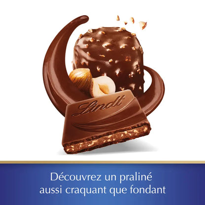 Tablette Lindt Création lait – praliné rocher (150 g)