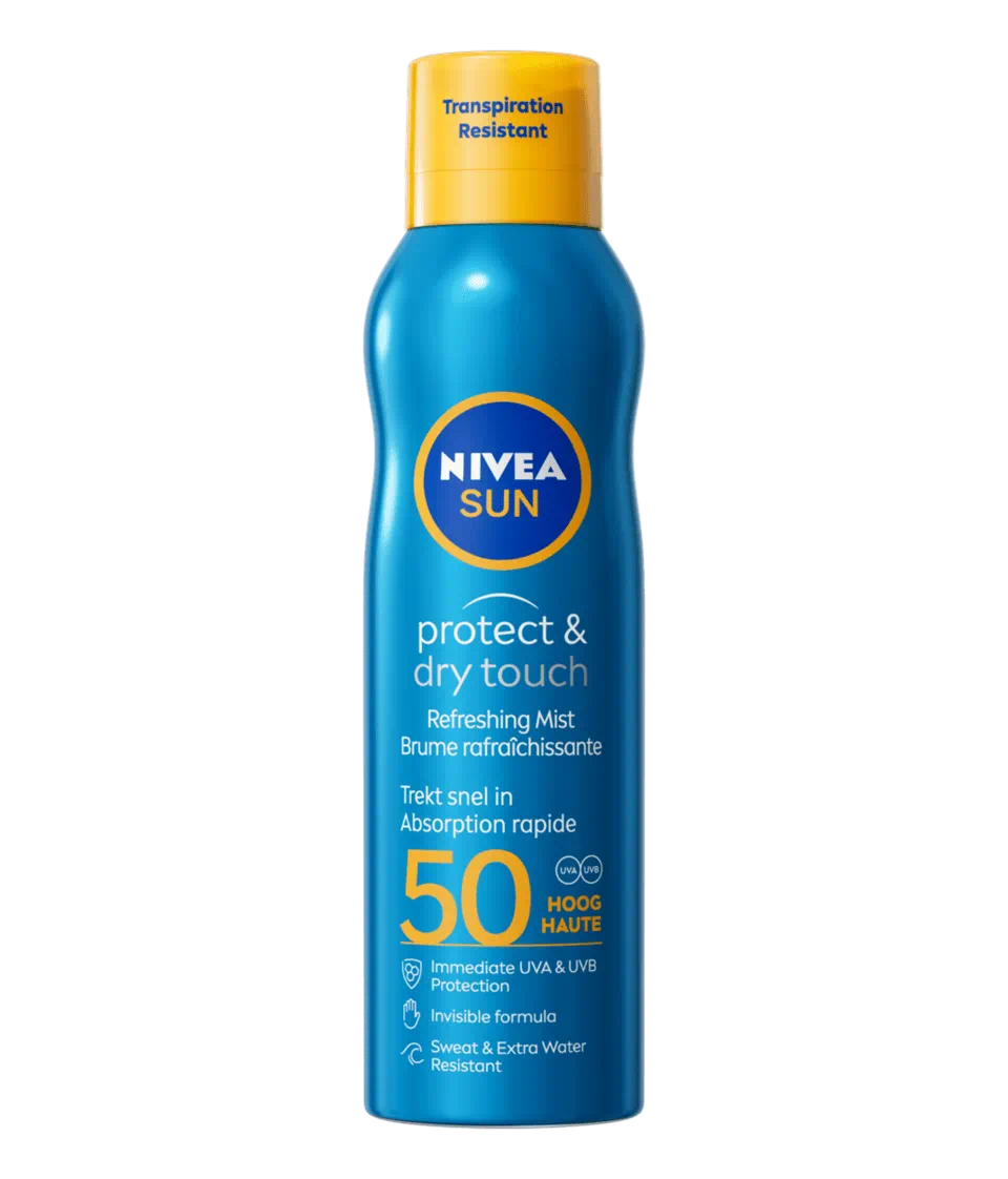 Nivea Sun – Brume Protect & Dry Touch SPF50 (200 ml)