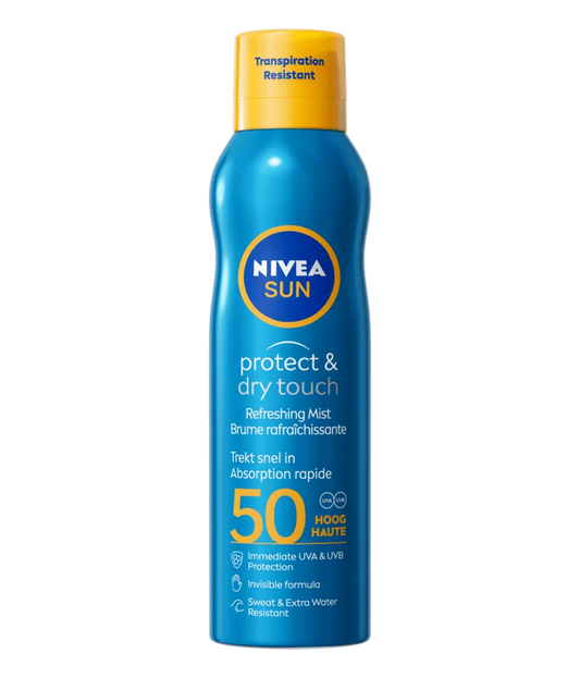 Nivea Sun – Brume Protect & Dry Touch SPF50 (200 ml)