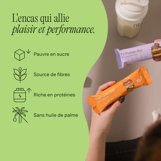 NU3 – Fit Protein Bar Peanut Caramel Barre Protéinée