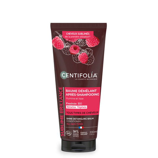 CENTIFOLIA – Baume Démêlant Brillance Framboise Bio – 200 ml
