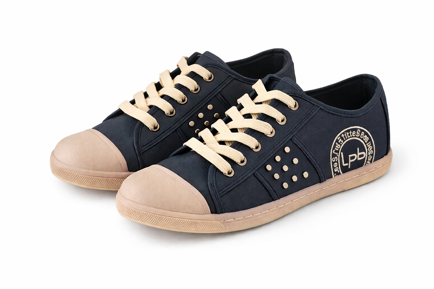 Baskets femme Les P’tites Bombes bleu marine