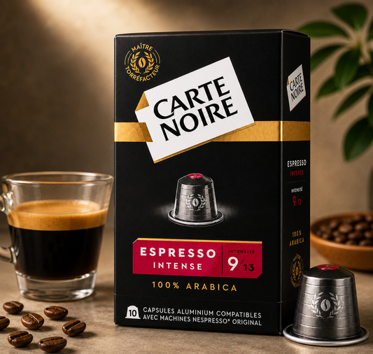 Capsules Carte Noire Espresso Intense N°9 compatibles Nespresso x10