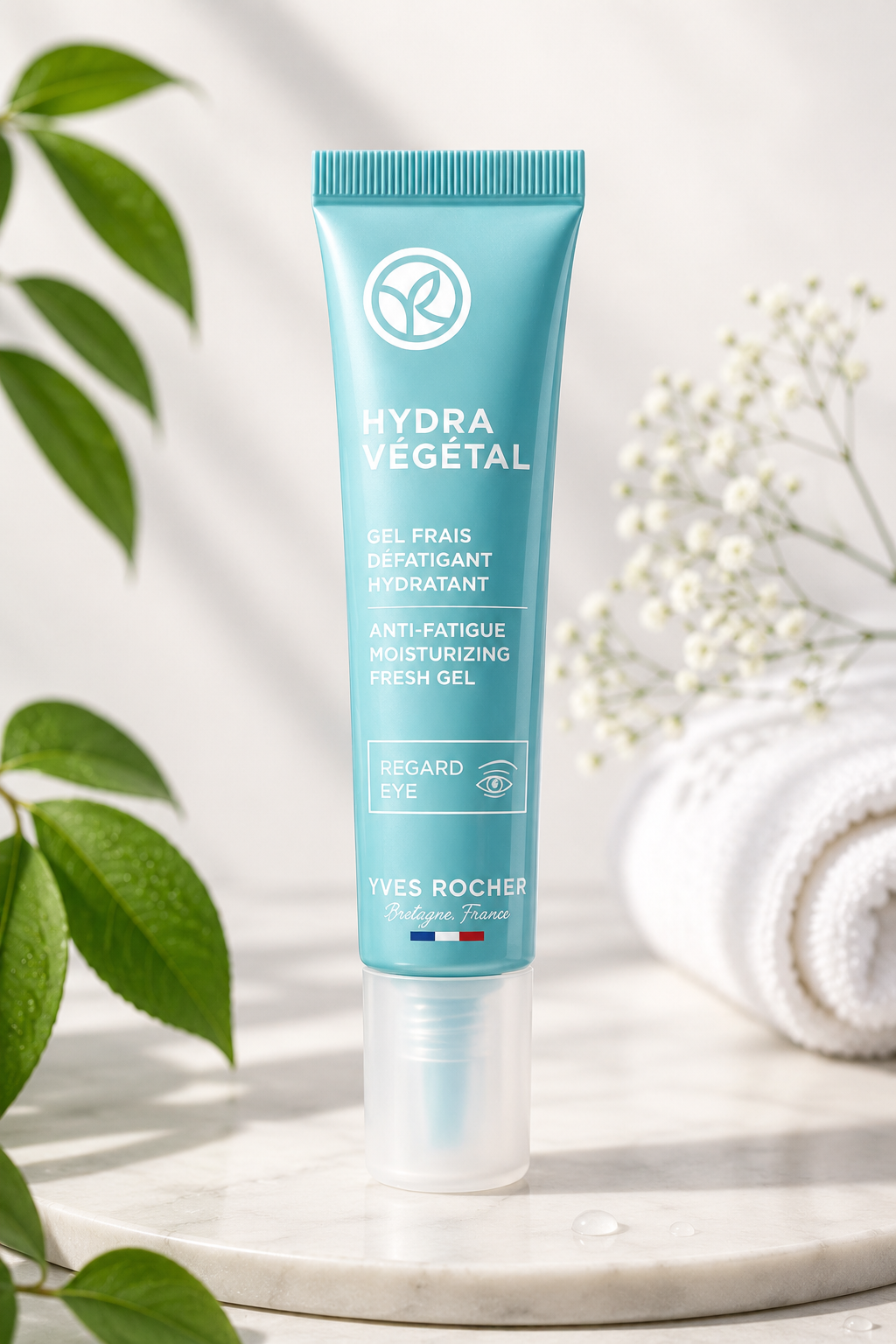 Gel Frais Défatigant Hydratant Contour des Yeux 15ml Yves Rocher