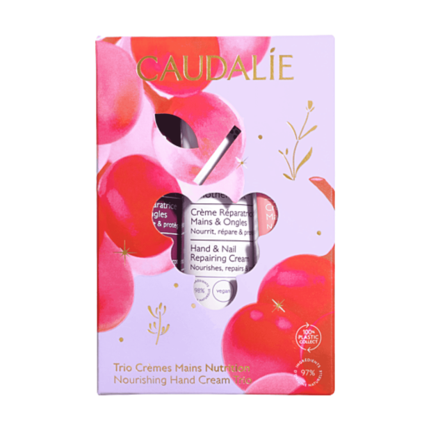 Coffret Trio Crèmes Mains – Caudalie
