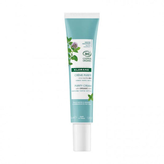 Klorane - Crème pureté à la Menthe BIO 40ml
