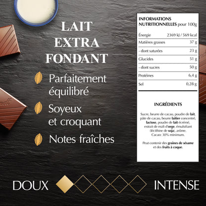 Lindt Excellence Lait Extra Fondant – 100 g