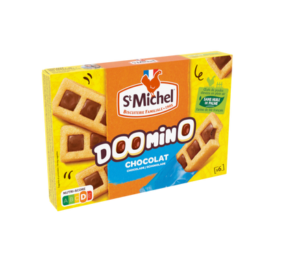 St Michel Doomino chocolat biscuits goûter x6
