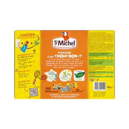 St Michel Doomino chocolat biscuits goûter x6