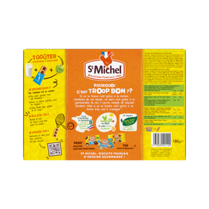 St Michel Doomino chocolat biscuits goûter x6