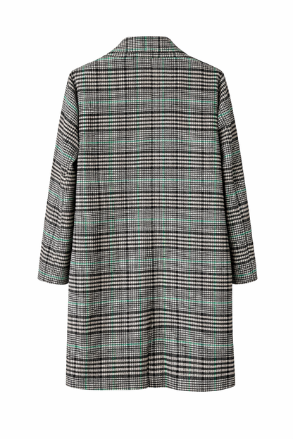 Manteau femme Gémo à carreaux