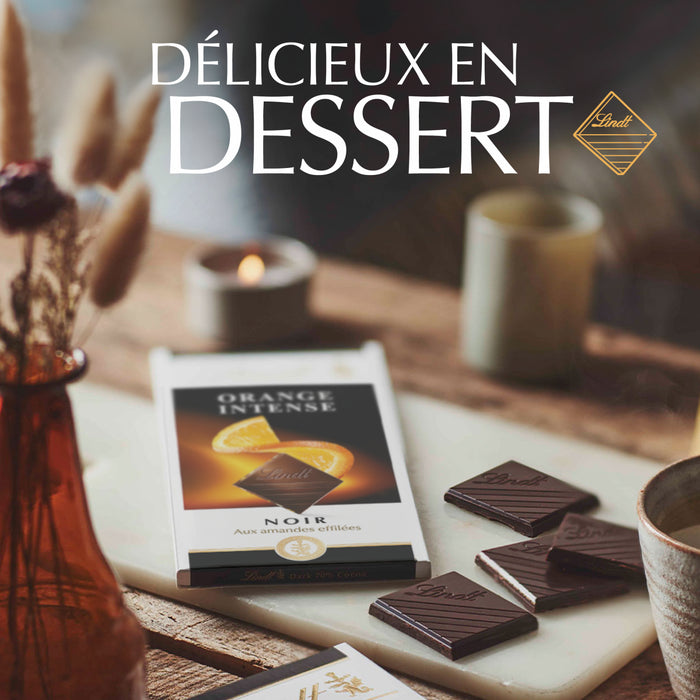 Lindt Excellence Noir Orange Intense – 100 g
