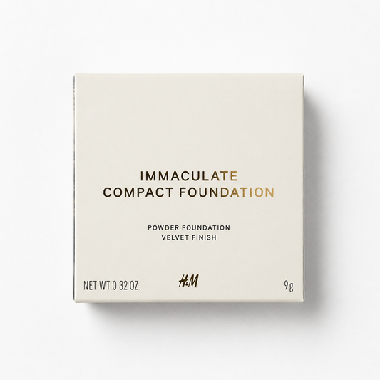 H&M Beauty Fond de teint compact  – Immaculate | 9 g