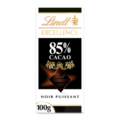 Lindt Excellence Noir 85 % Cacao – 100 g