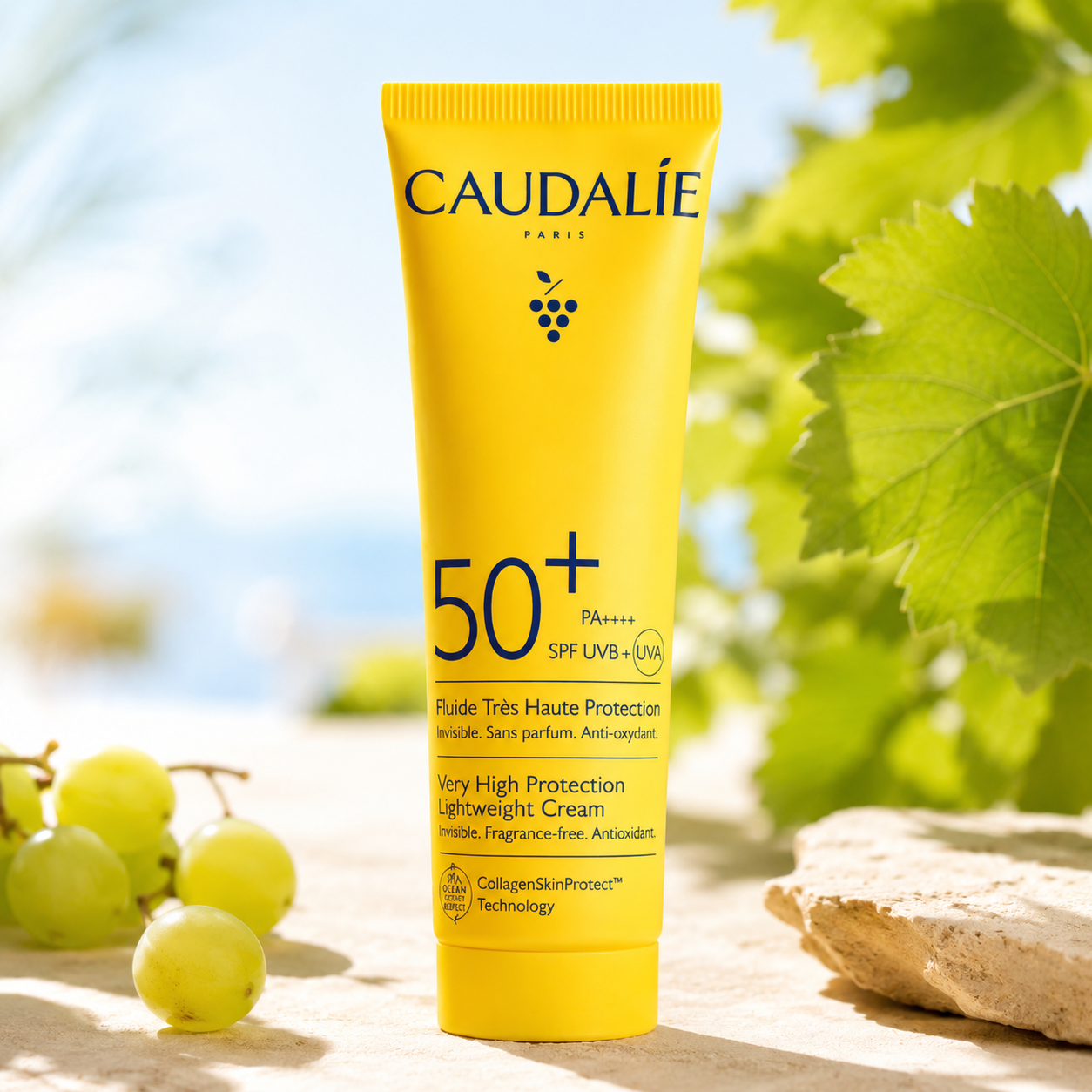 CAUDALIE – Fluide Solaire Très Haute Protection SPF50+ PA++++ – 20ml