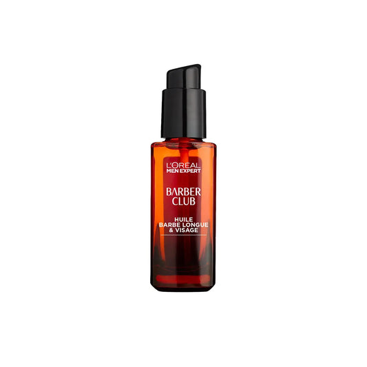 L'Oréal Barber Club - Huile barbe longue & visage 30ml