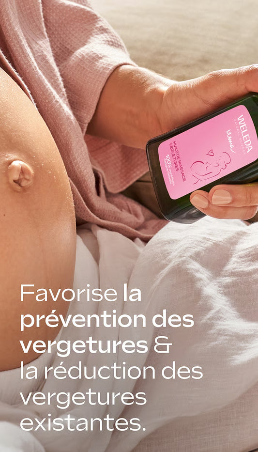 Weleda – Huile de Massage Vergetures | 100 ml