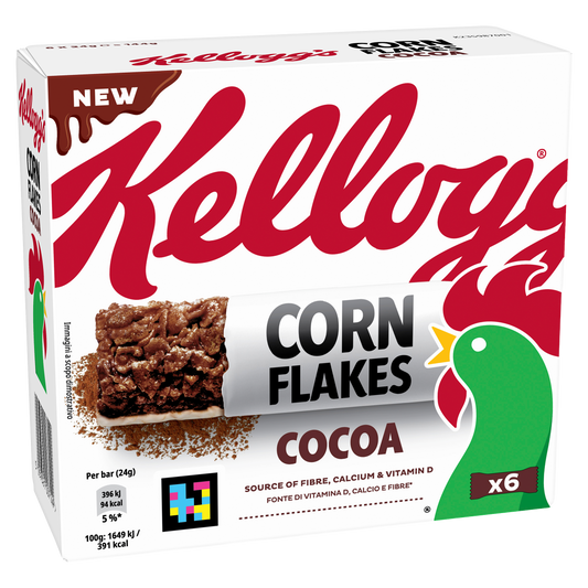 Barres Kellogg's Corn Flakes Cacao x6