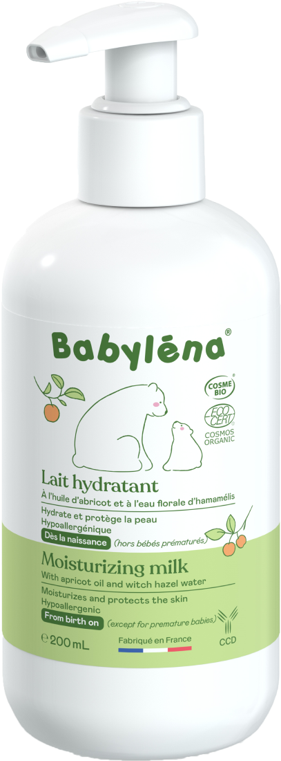 Babyléna Lait Hydratant Bébé Bio 200ml