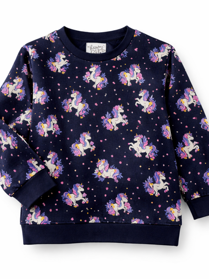 Sweat licorne fille – 10 ans C&A