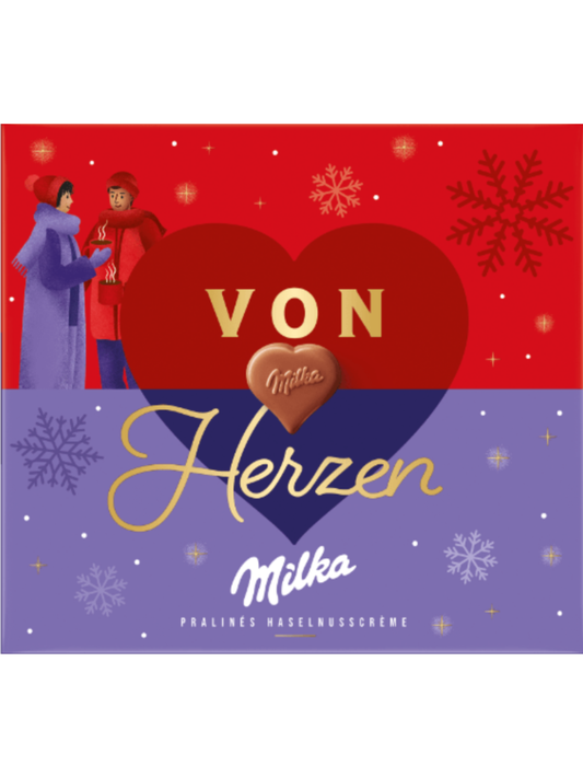 Milka Von Herzen – Pralinés Noisette 110 g