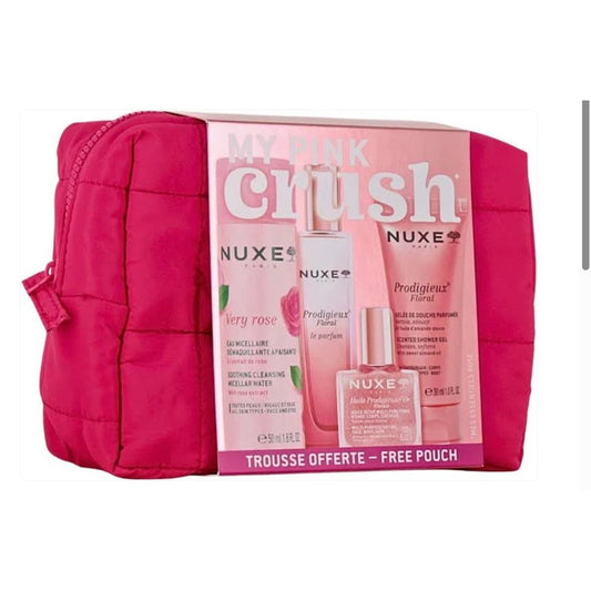 Nuxe – Trousse Voyage Prodigieuse Florale, 4 Soins Essentiels