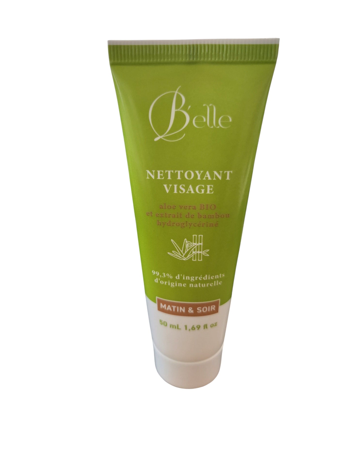 B'Elle gel nettoyant visage aloe vera et bambou 50ml