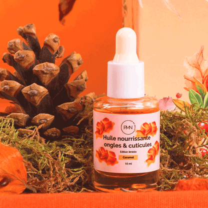 POP MY NAILS – Huile Nourrissante Ongles & Cuticules – Caramel – 10 ml