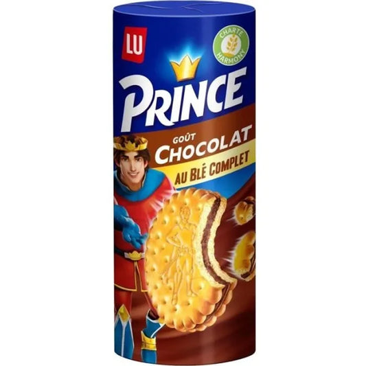 Prince chocolat goûters fourrés blé complet 300g biscuit enfant