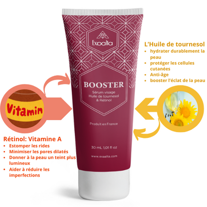 Exaala – Sérum Booster Anti-Rides au Rétinol – 30 ml