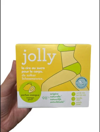 Jolly – Cire au sucre pour le corps – Parfum mangue