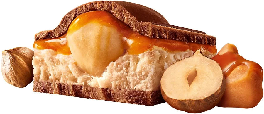 Milka MMMAX – Chocolat au lait caramel & noisettes (300 g)