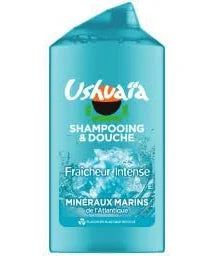 Ushuaïa shampooing douche minéraux marins 300ml soin corps cheveux