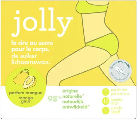 Jolly – Cire au sucre pour le corps – Parfum mangue