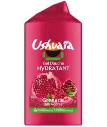 Ushuaïa gel douche hydratant grenade des Açores 300ml soin corps