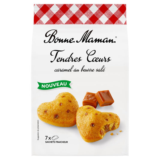Bonne Maman – Tendres Cœurs Caramel Beurre Salé x7