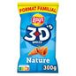 LAY'S 3D's Biscuits Soufflés Goût Nature 300g