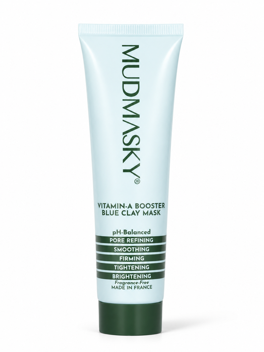 Mudmasky Masque Argile Bleue Booster Vitamine A 60ml