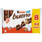 Kinder Bueno barres chocolatées 8x2 barres 340g chocolat noisette