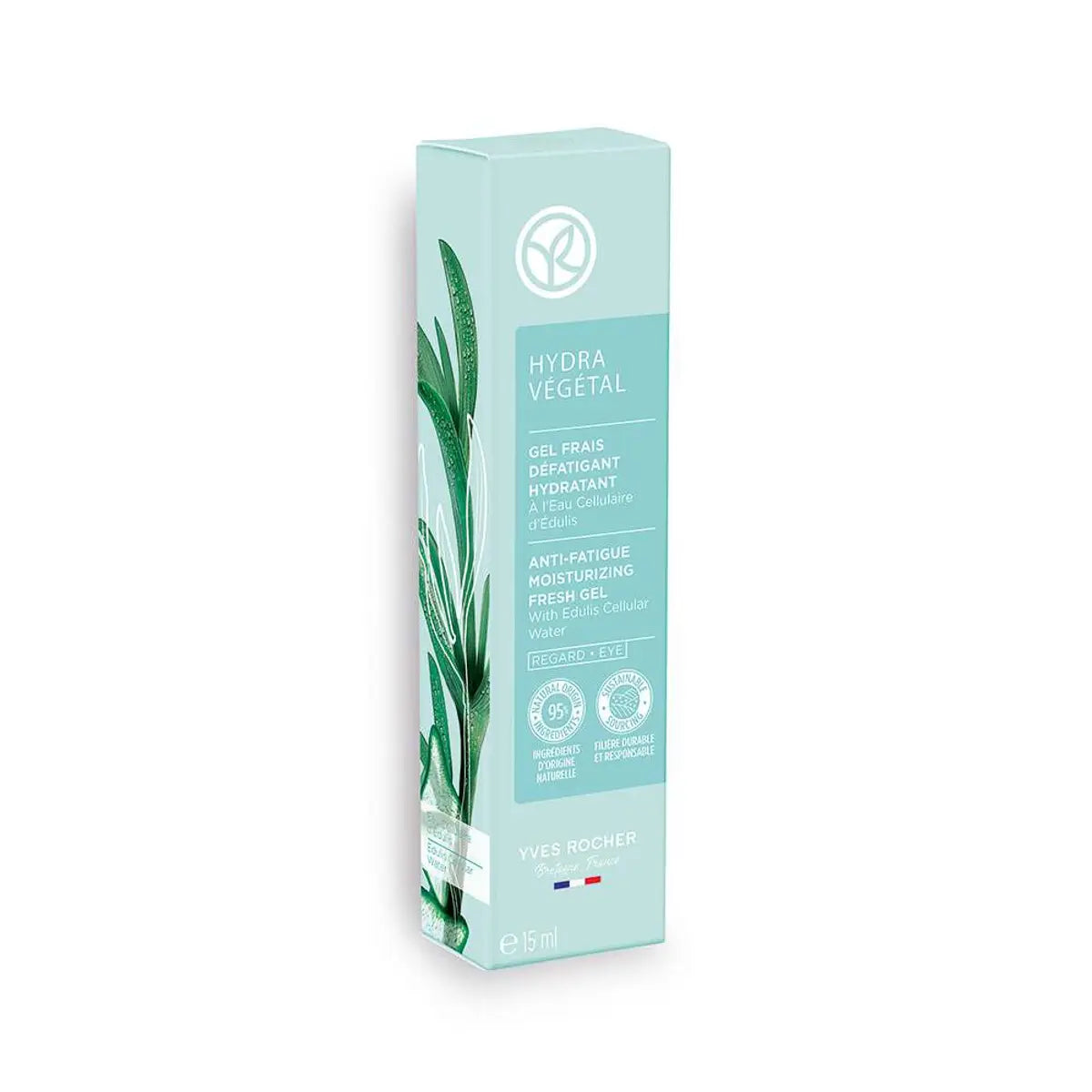 Gel Frais Défatigant Hydratant Contour des Yeux 15ml Yves Rocher